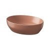 k677 053 larga 50x38 countertop washbasin brick red matt ellipse side,qnuMpq2lq3GXrsaOZ6Q