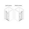 232 2 zalamovacie sprchove dvere sanovo mystery plus40 120 117 122 cm mysp40 120c