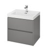 Cersanit -SET B109 CREA 60 skrinka sivá s umývadlom CREA (S801-283)