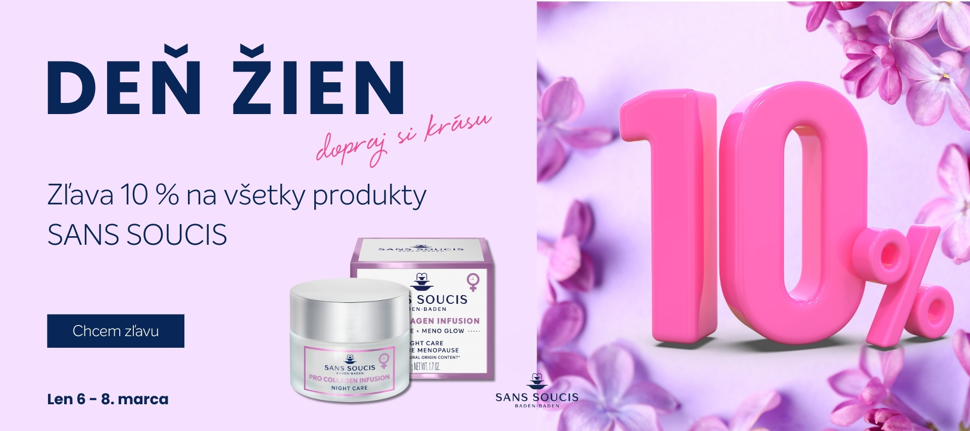 Deň žien - 10% zľava