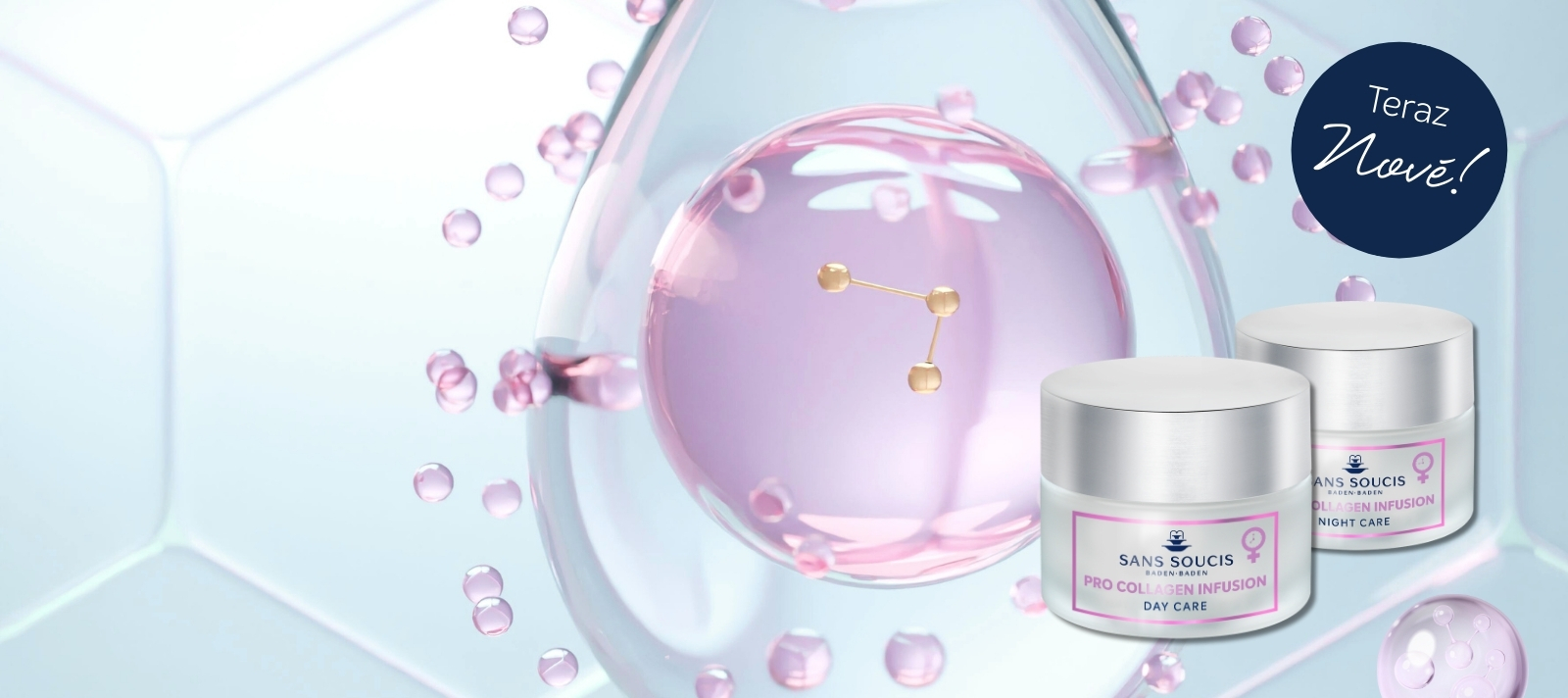 Nový kolagénový krém Pro Collagen Infusion od Sans Soucis