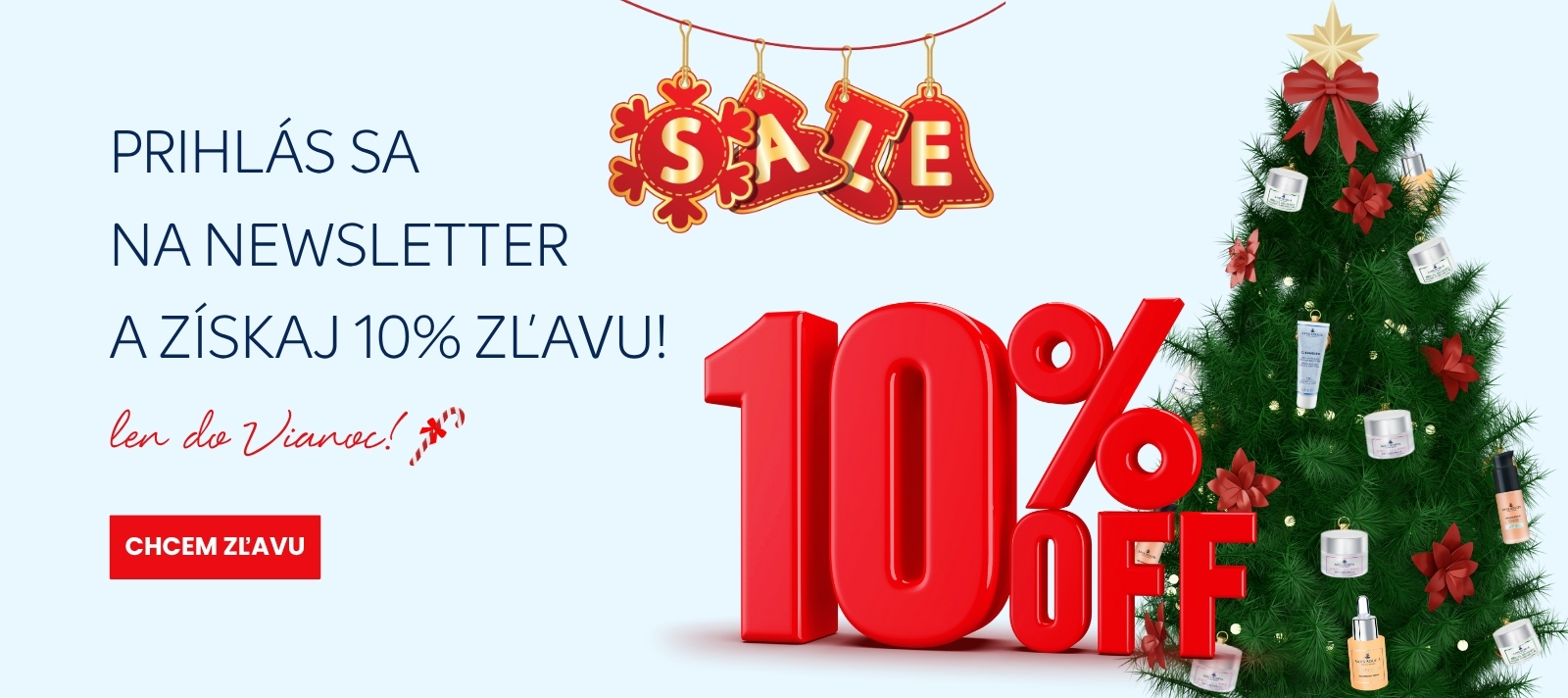 10% vianočná zľava na Sans Soucis kozmetiku
