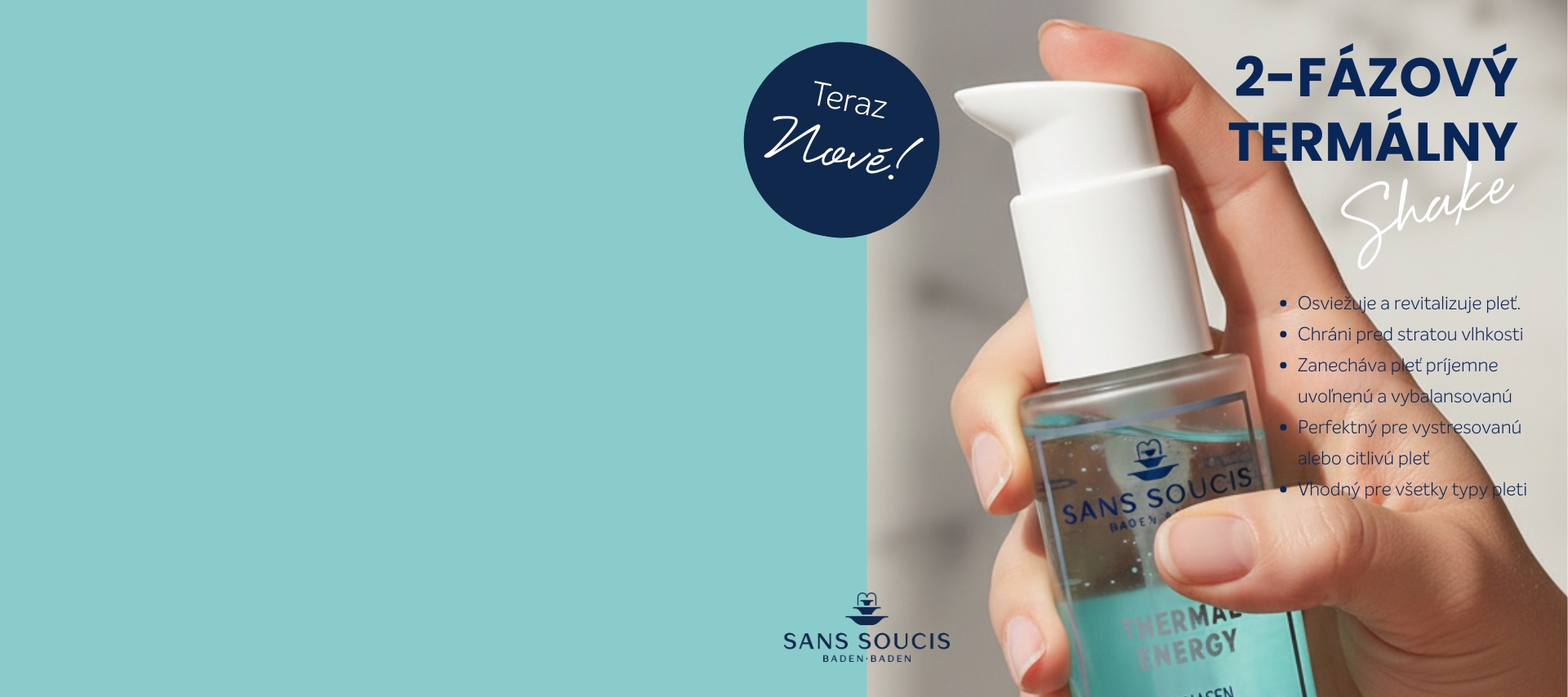 2-fázový termálny shake Sans Soucis