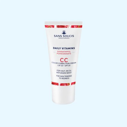 CC krém proti začervenaniu pleti SPF 20 – Granátové jablko