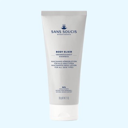 Body Elixir Telové mlieko s niacínamidom