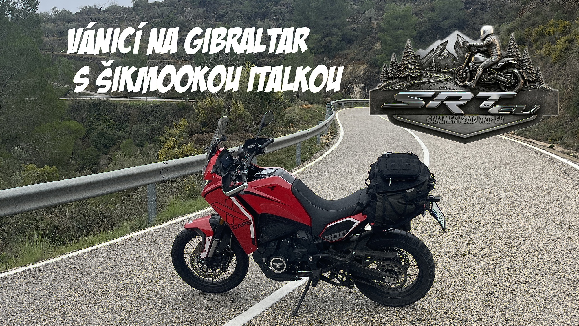 Vánicí na Gibraltar s šikmookou italkou