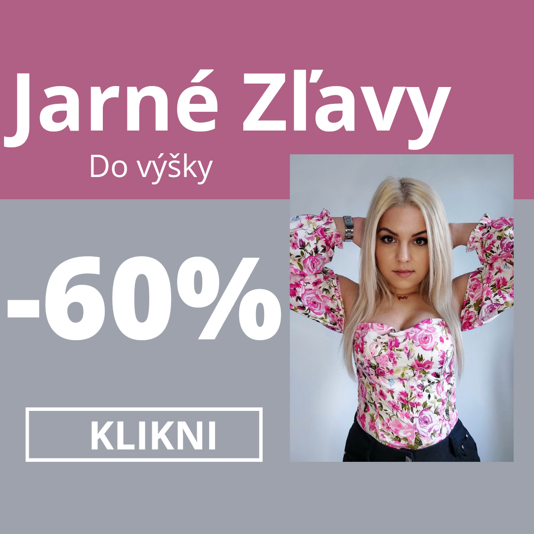 Zľavy do výšky 60%