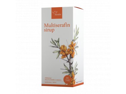 multiserafin sirup krabicka pruhledne