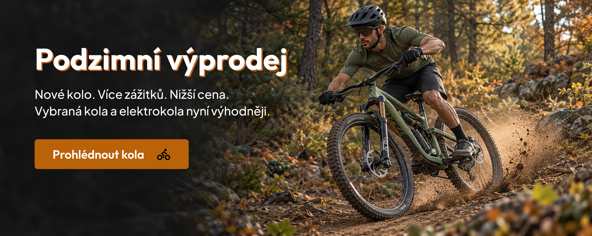 Sezónní výprodej vybraných kol za zvýhodněné ceny