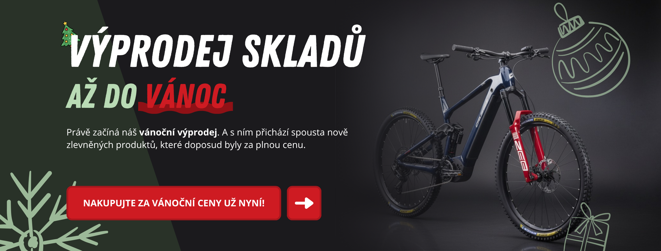 Nakupujte sportovní vánoční dárky za skvělé ceny