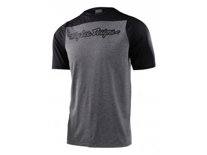 Dres TLD Skyline Grey/Black s krátkým rukávem