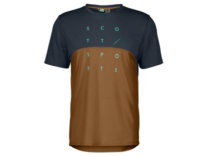 trail flow dri ss dark blue:bread brown 1