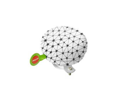 Melon Fresh Bell Synapse Zvonek, Černá/Bílá (Barva Bílá/Černá, Výrobce / Distributor Melon World GmbH, Rellinghauser Str. 334H,  45136 Essen – GERMANY, https://www.melon-helmets.com/, https://www.melon-helmets.com)