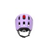 High Res READY KIDS HELMET+HELMET LIGHT Back View lilac Product