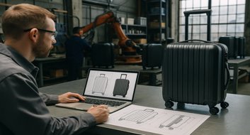ZA OPONOU VÝROBY CESTOVNÍCH KUFRŮ ZNAČKY ROWEX: OD NÁVRHU PO FINÁLNÍ PRODUKT