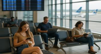 Co dělat, když má let zpoždění? Praktický průvodce letišti Praha, Mnichov a Vídeň