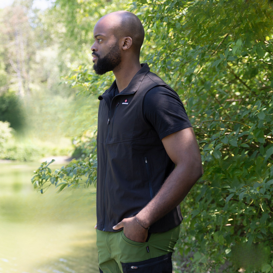 Allalin – detail zipsu a goliera