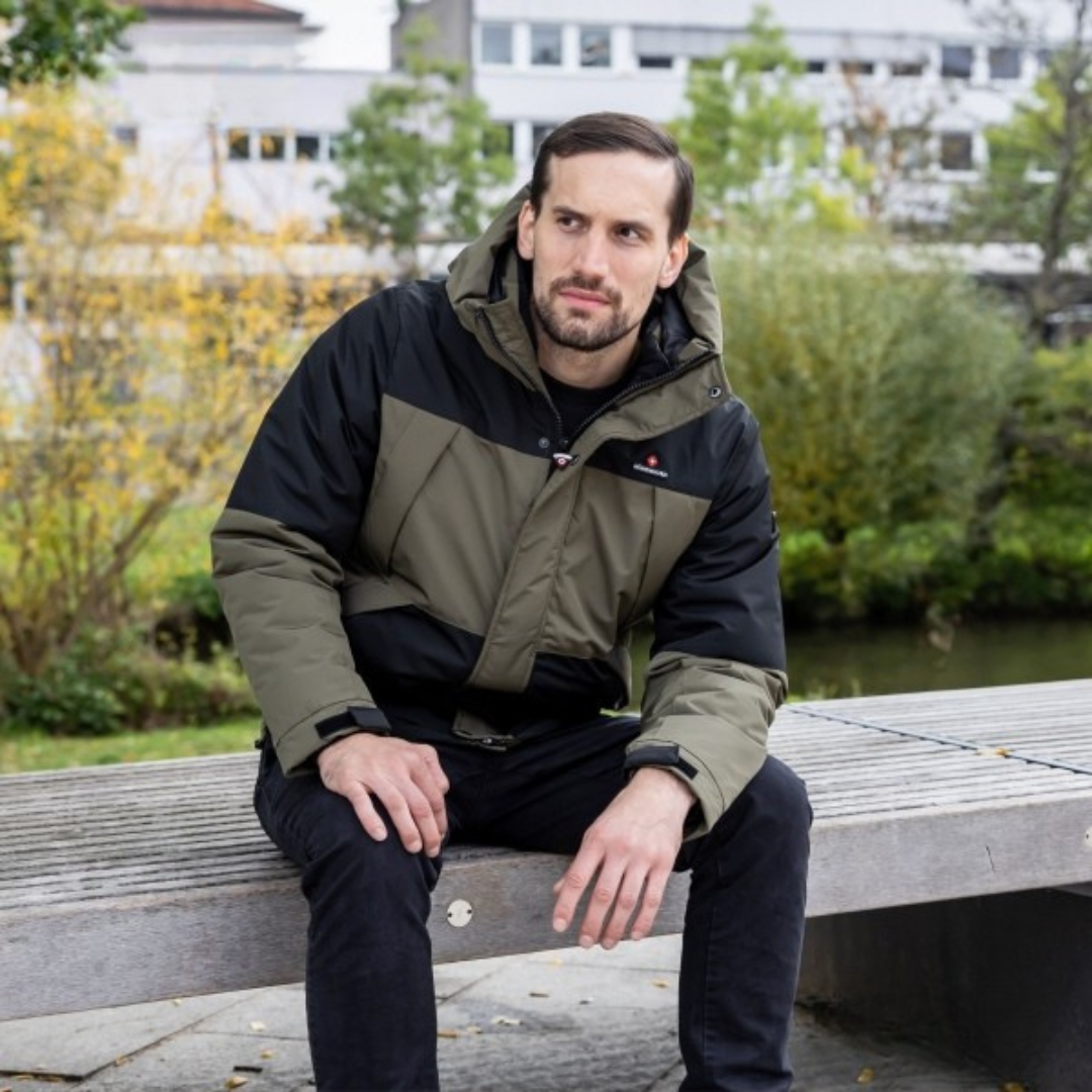 Lawinenstar – zimná bunda na postave