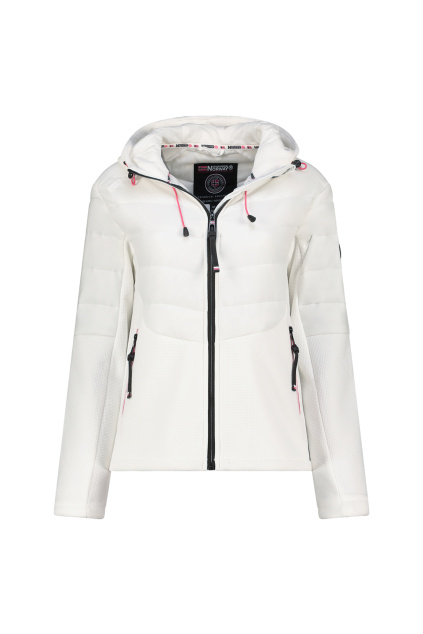 Dámská prošívaná bunda s fleecovými rukávy Geographical Norway TRENDY