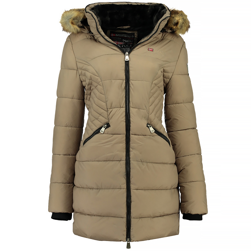 Dámská parka Geographical Norway Abby Barva: Béžová,