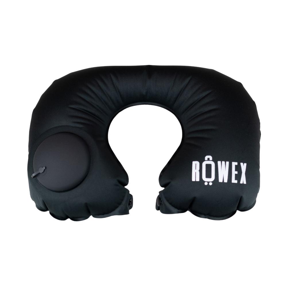 Nafukovací cestovní polštářek s pumpičkou ROWEX Barva: Černá