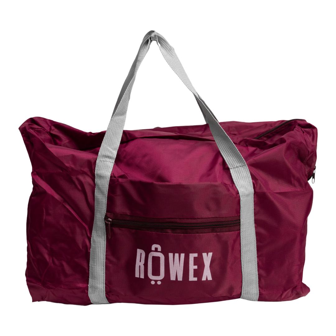 Příruční skladná cestovní taška na rukojeť kufru ROWEX Barva: Vínová