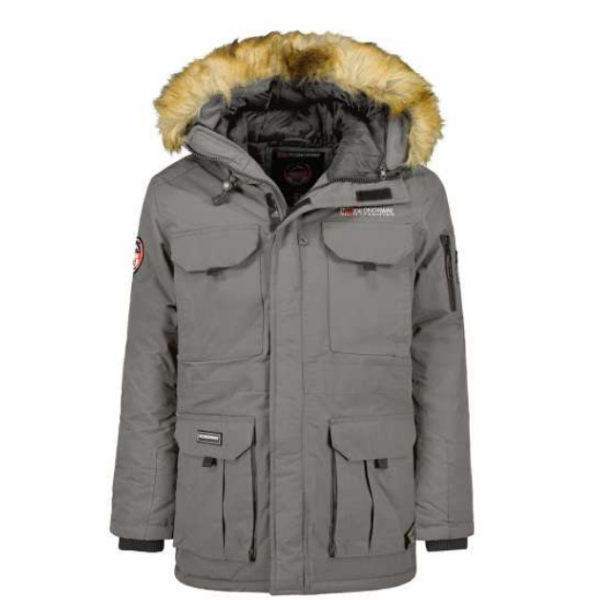 Pánská zimní parka s kožichem GEOGRAPHICAL NORWAY Battlegiant