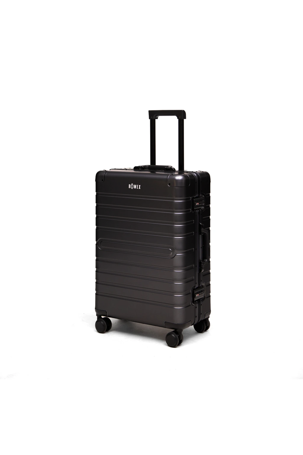 Střední univerzální cestovní kufr s TSA zámkem ROWEX Aluvision Barva: Tmavě šedá