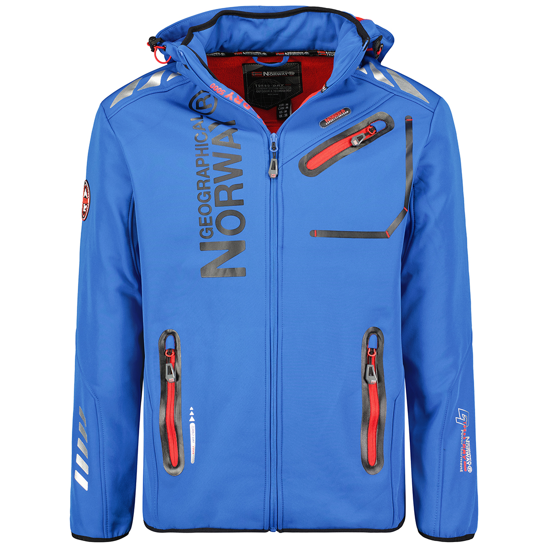 Pánská softshellová bunda GEOGRAPHICAL NORWAY Royaute GTX Barva: Modrá,