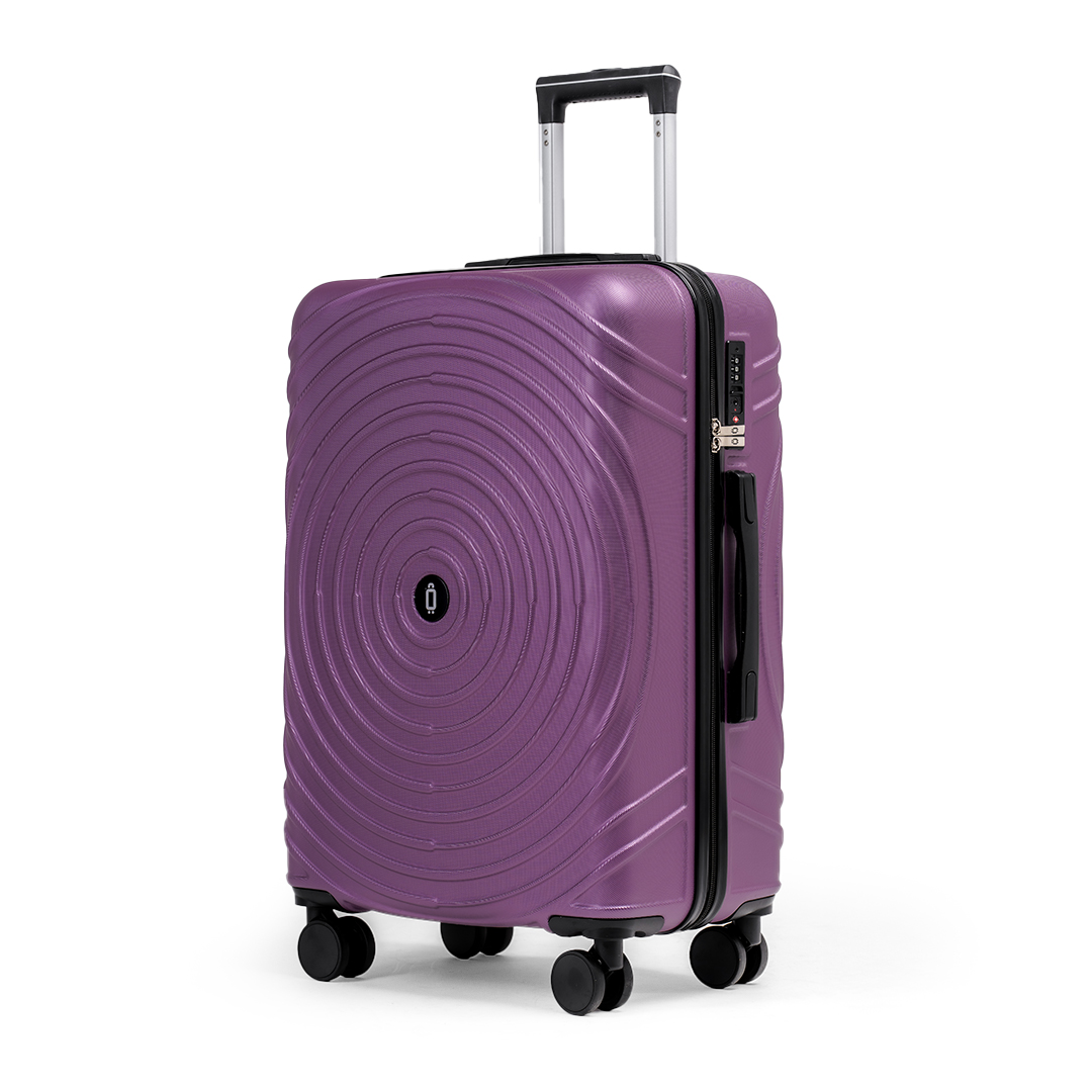 Střední univerzální cestovní kufr s TSA zámkem ROWEX Hypnotizer Barva: Fialová