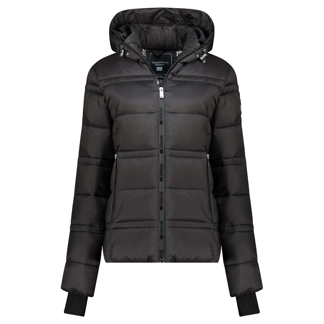 Dámská prošívaná přechodná bunda Geographical Norway BLISS Barva: Černá,