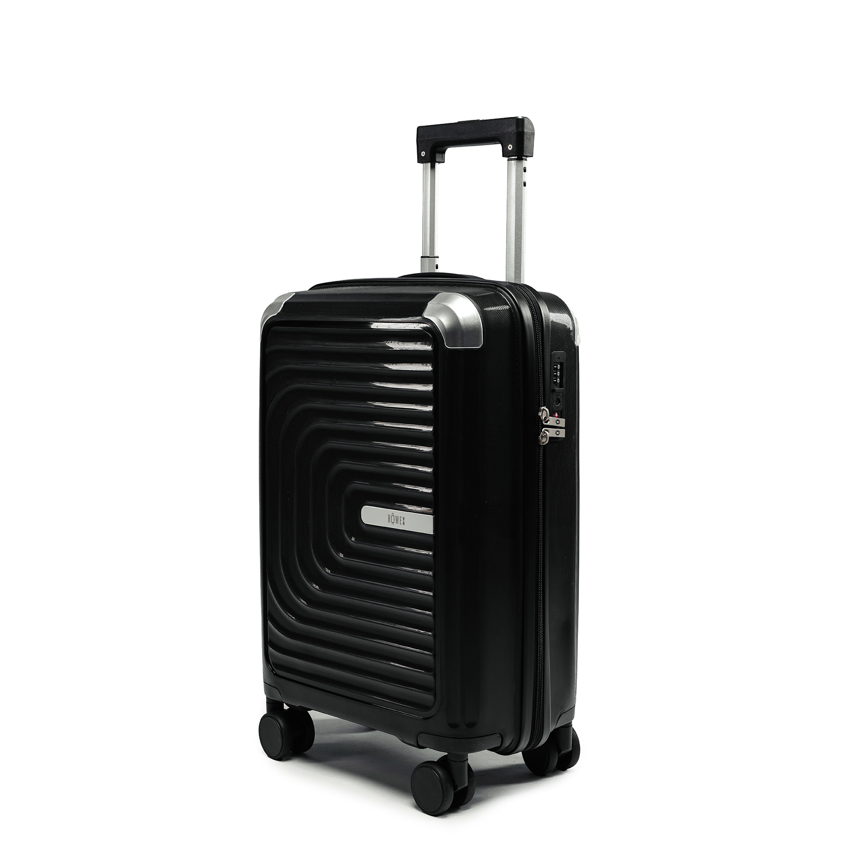 Příruční kabinový cestovní kufr s TSA zámkem ROWEX Nexus Barva: Černá