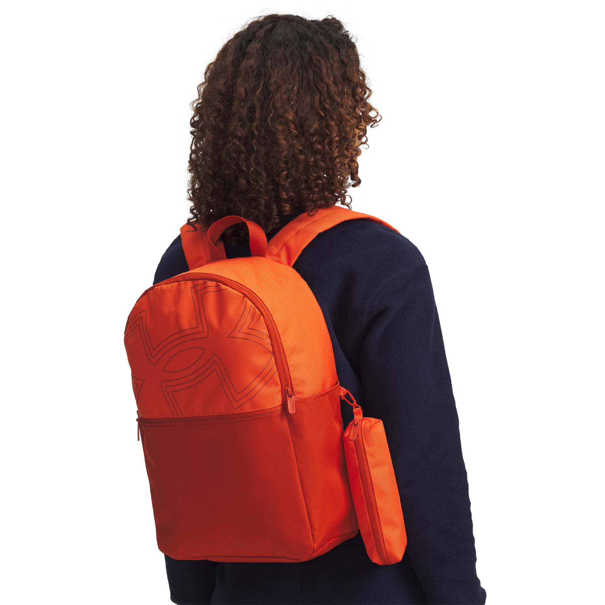 Praktický městský batoh UNDER ARMOUR na notebook i každý den Barva: Oranžová