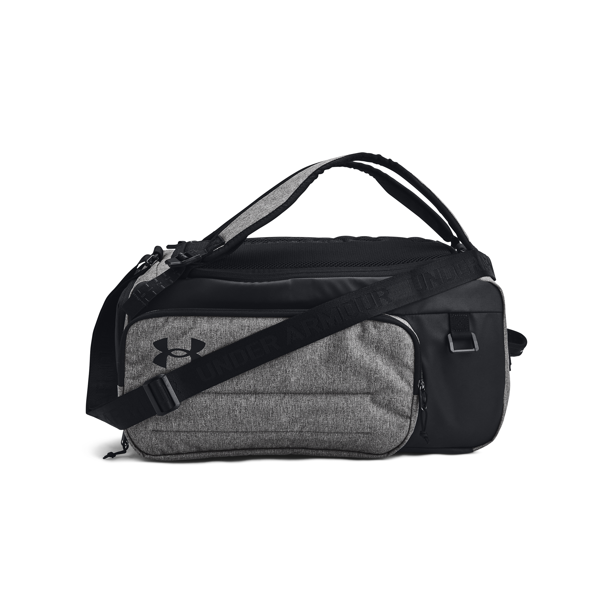 Kompaktní sportovní taška UNDER ARMOUR na notebook, trénink i víkend 40 l Barva: Šedá