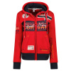 63b6e02450c1a FLYER LADY RED SWEAT HOOD GN 251 Front
