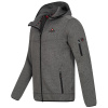 hoehenhorn tacul hood strick fleece jacke grau 2gyOt3g2DatNEN