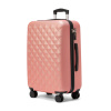 crysStřední cestovní kufr M ROWEX ROSEGOLD