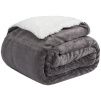 basisstoff cloudy decke kuschel grau 1