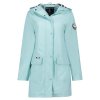 Dámska ľahká jesenná nepremokavá dlhá bunda Geographical Norway CURIEUSE