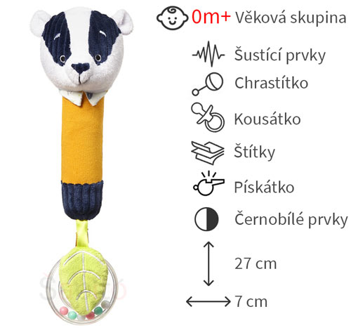 pískací hračky pro děti