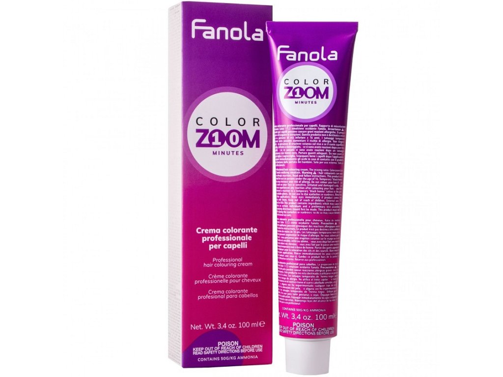 Fanola Color Zoom barva 100ml (Barva Fanola Color Zoom barva 1.0 100ml)