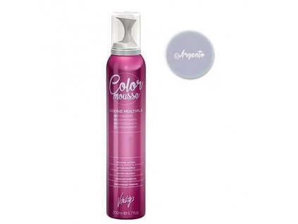 61932 vitalitys color mousse argento 200ml