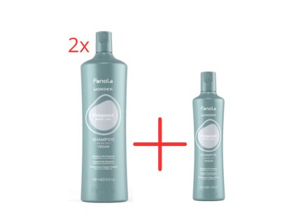 akce fa37 2x velký šampon + 1x malý šmpon