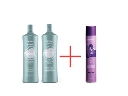 akce fa38 šampon a kondicionér + fix it