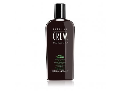 60126 american crew 3in1 tea tree sampon kondicioner a sprchovy gel 250ml