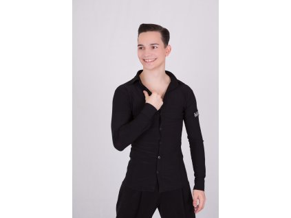 Black training shirt