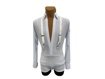 white latin shirt