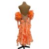 Ballroom dress orange