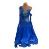 Cobalt blue ballroom dress