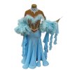 Ice blue ballroom dress
